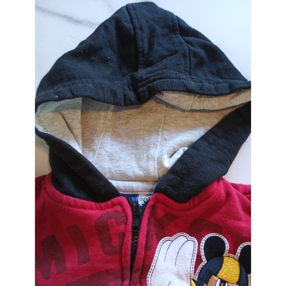 Vintage Style Kids Mickey Football Game Admision Disney Embroiderid sweater 12m - Picture 7 of 16